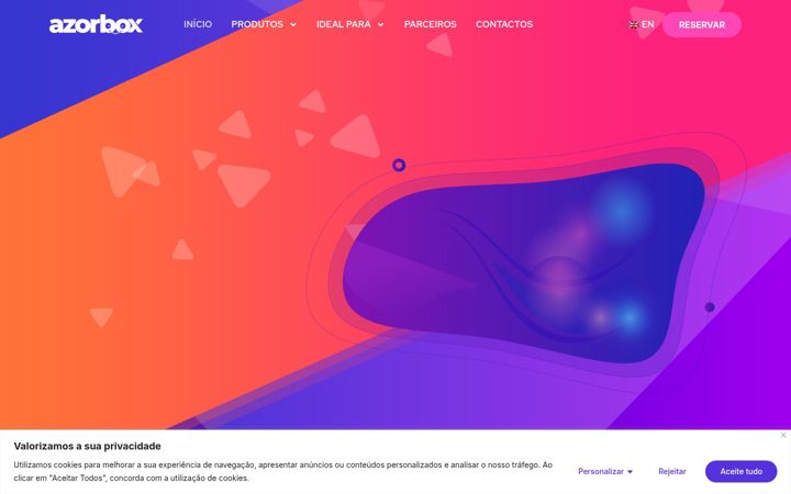 Screenshot of azorbox.com