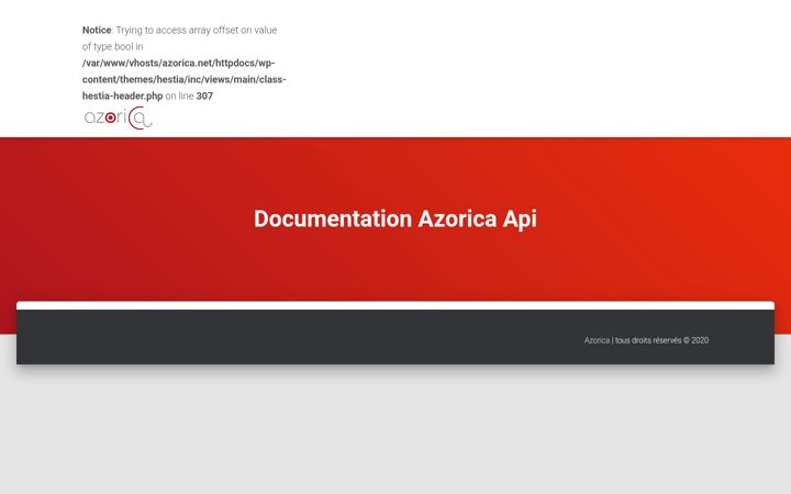 Screenshot of azorica.net