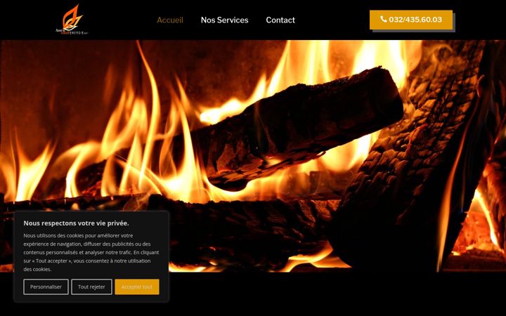 Screenshot of azorin-energie.ch