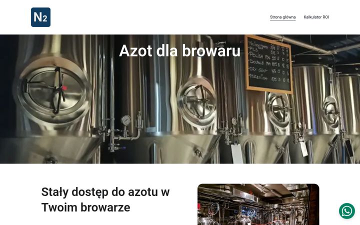 Screenshot of azotdlabrowaru.pl