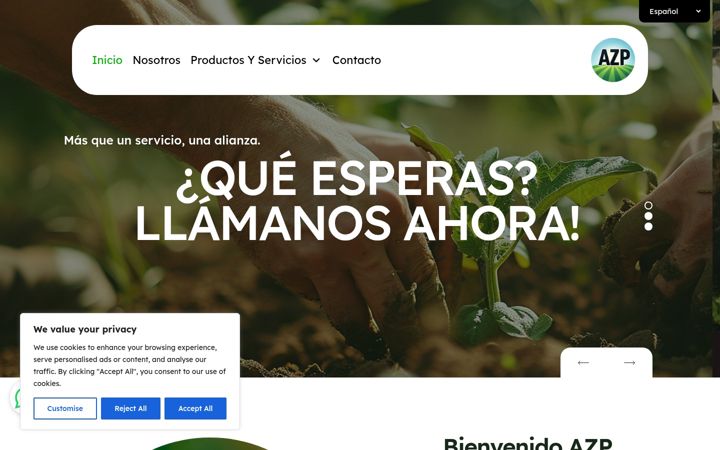 Screenshot von azp.com.do