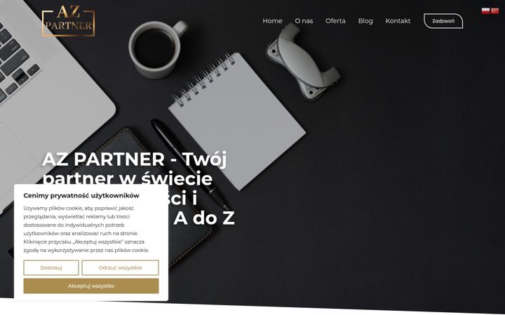 Screenshot of azpartner.com.pl