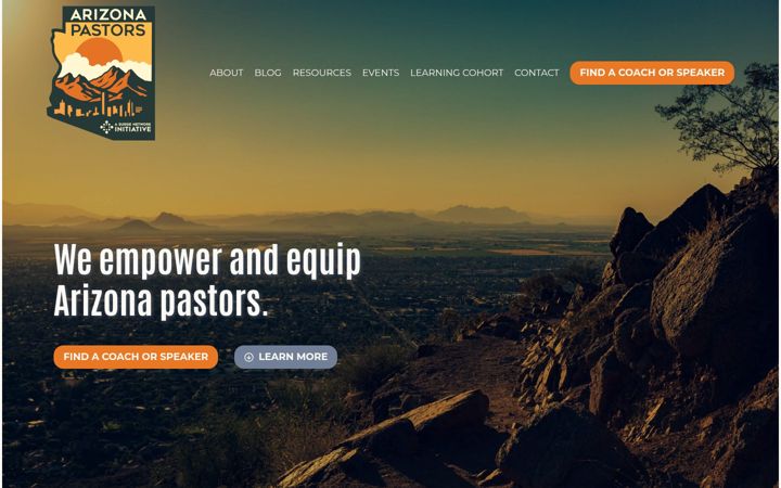Screenshot of azpastors.org