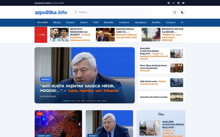 Screenshot of azpolitika.info
