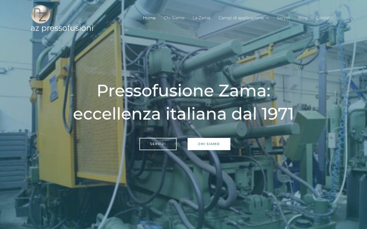Screenshot of azpressofusioni.com