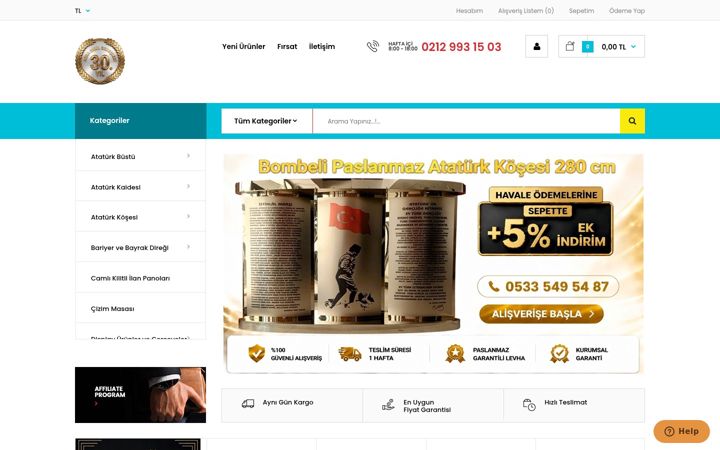 Screenshot of azraokul.com.tr
