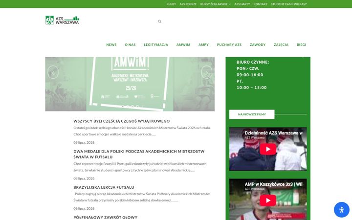 Screenshot of azs.waw.pl