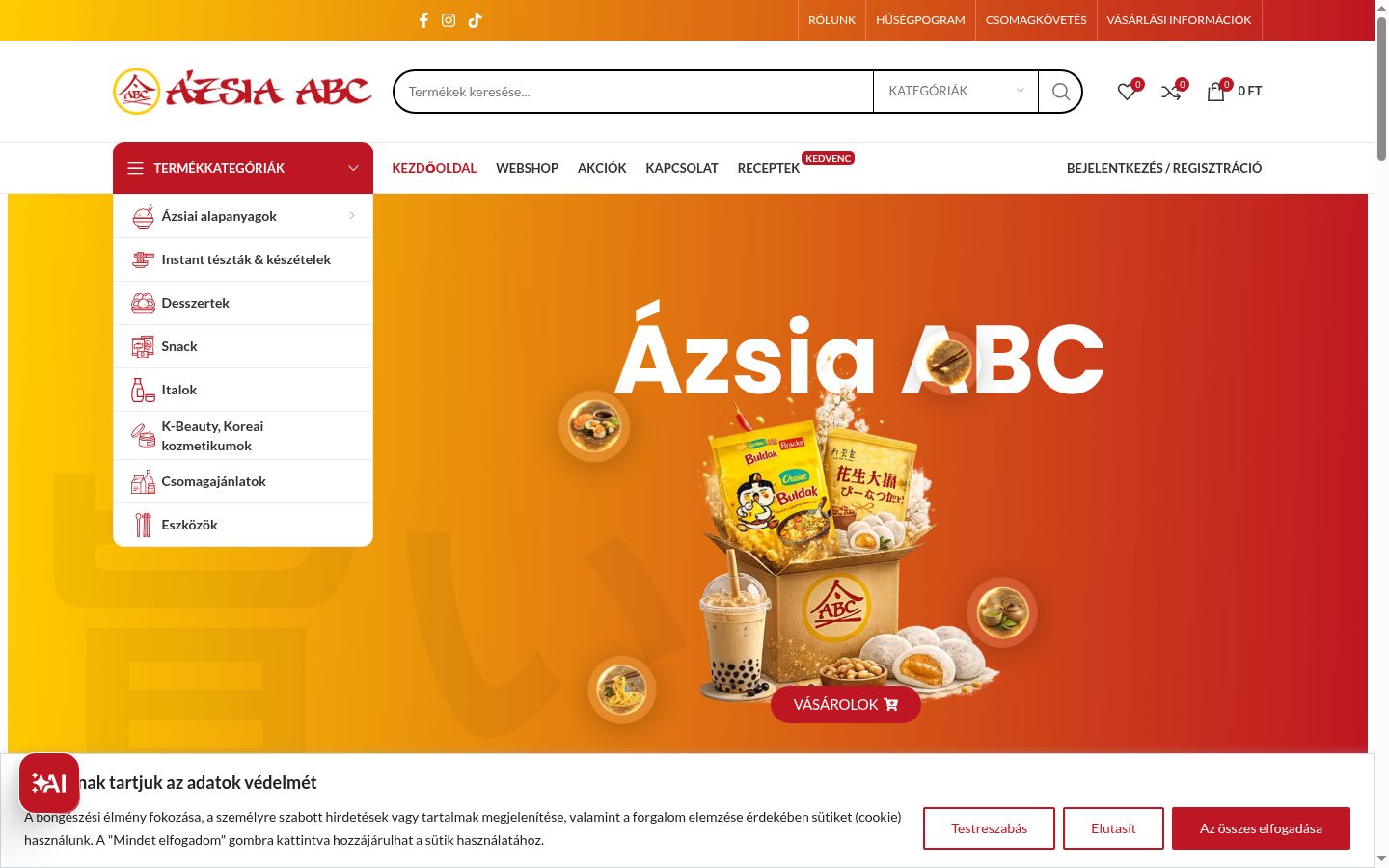 Snímek obrazovky baneru souhlasu zobrazeného před jakoukoli interakcí