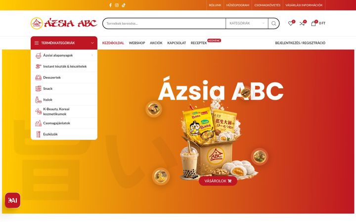 Screenshot of azsiaabc.hu