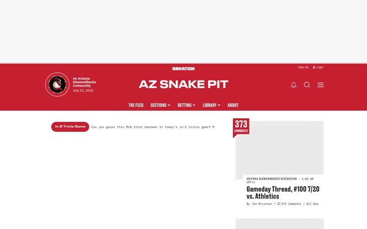 Screenshot of azsnakepit.com