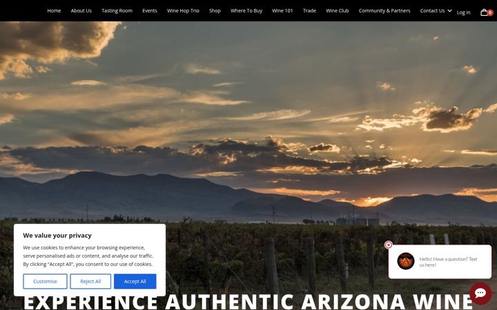 Screenshot of azstronghold.com