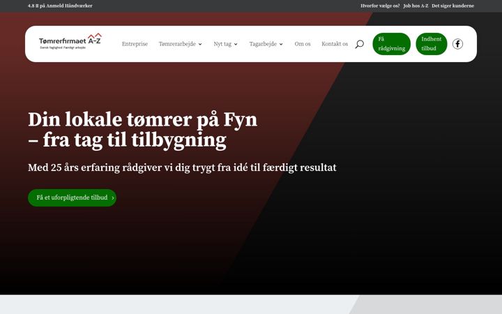 Screenshot of aztagteknik.dk