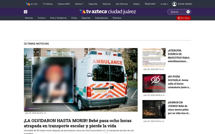 Screenshot of aztecaciudadjuarez.com