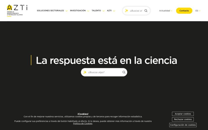 Screenshot of azti.es