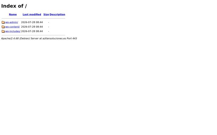Screenshot of aztlansoluciones.es