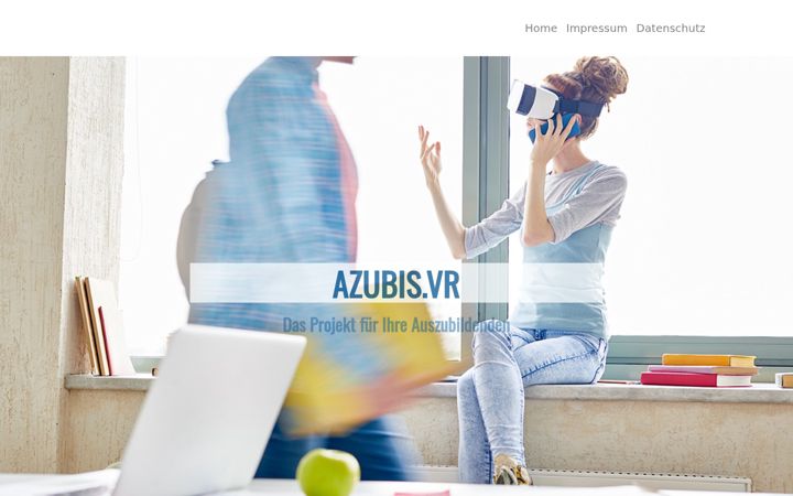 Screenshot of azubisvr.de