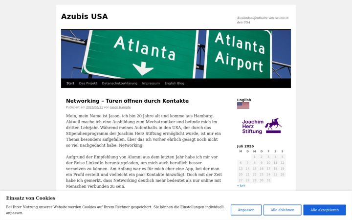 Screenshot of azubiusa.com