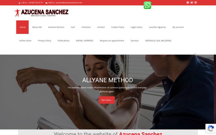 Zrzut ekranu azucenasanchez.com