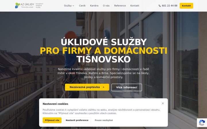 Screenshot of azuklidy.cz