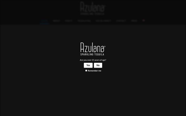 Screenshot of azulana.life