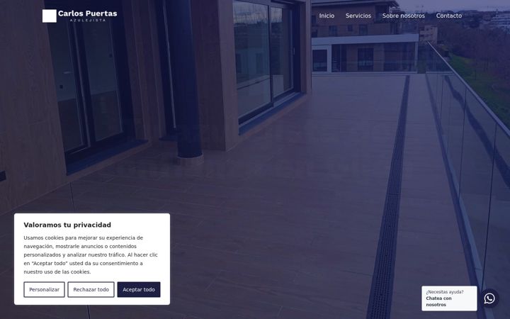 Screenshot of azulejistacarlospuertas.com