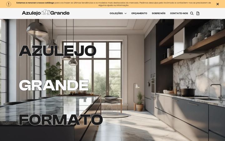 Screenshot of azulejogrande.pt