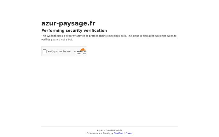 Screenshot του azur-paysage.fr