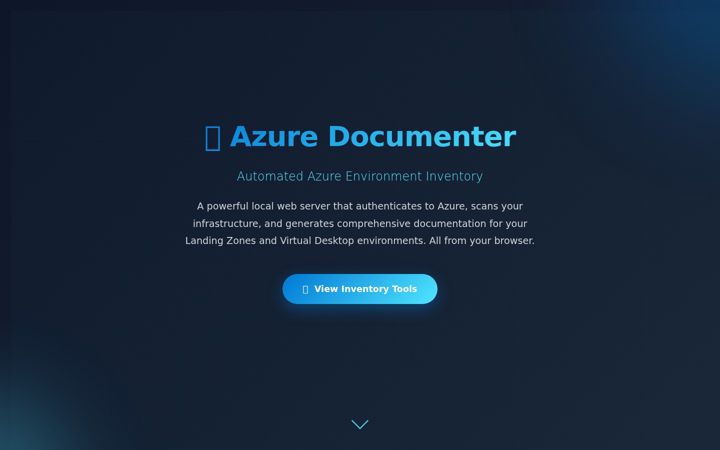 Screenshot of azuredocumenter.com