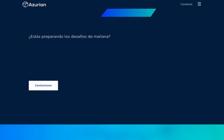 Screenshot of azurian.cl