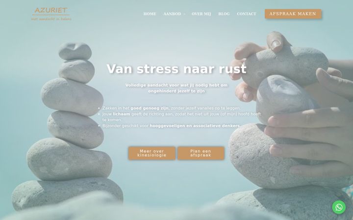 Screenshot of azuriet.nu