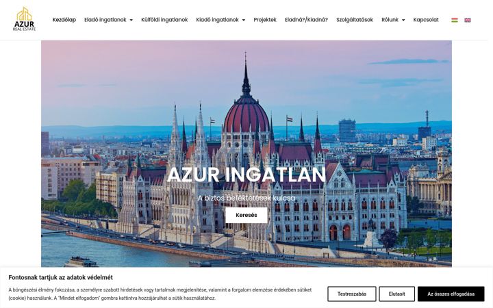 Screenshot of azuringatlan.com