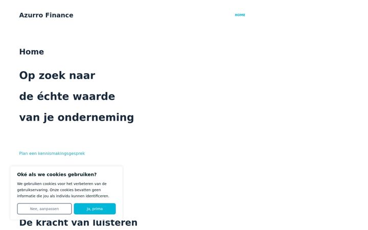 Screenshot of azurrofinance.com