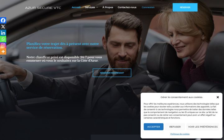 Screenshot of azursecurevtc.com