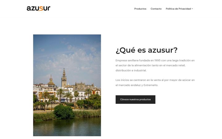 Screenshot of azusur.es