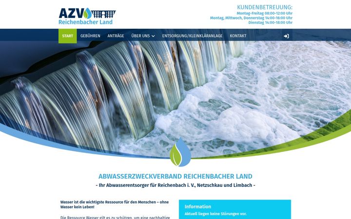 Screenshot of azv-rl.de