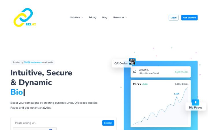 Screenshot of azx.az