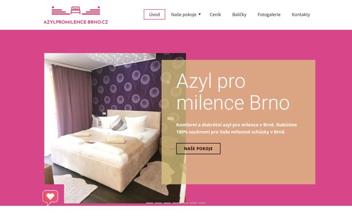 Screenshot of azylpromilence-brno.cz