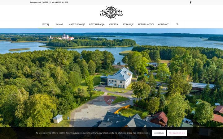Screenshot of azymutstaryfolwark.pl