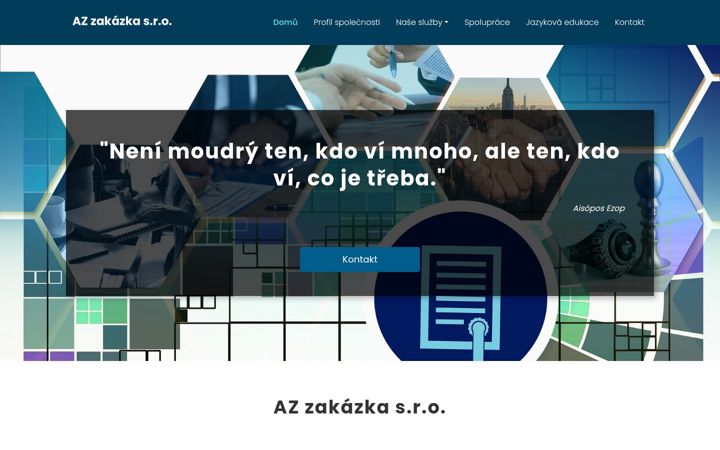 Screenshot ta' azzakazka.cz