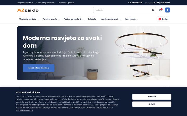 Screenshot of azzardo.com.hr