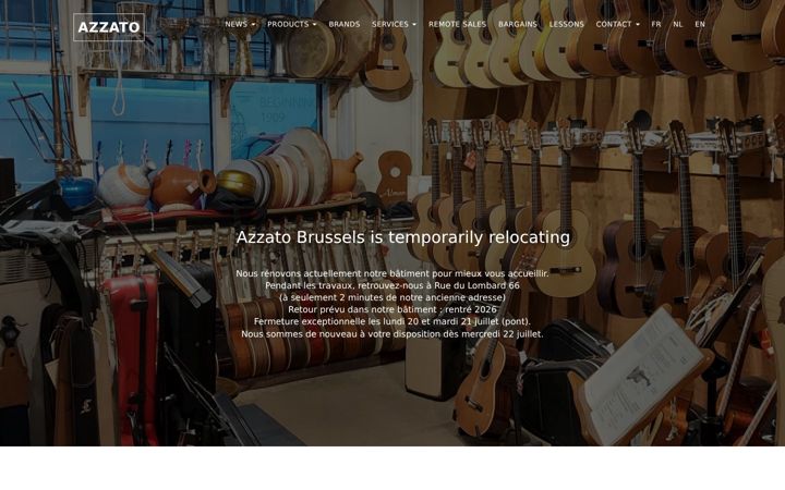 Skjermbilde av azzato.eu
