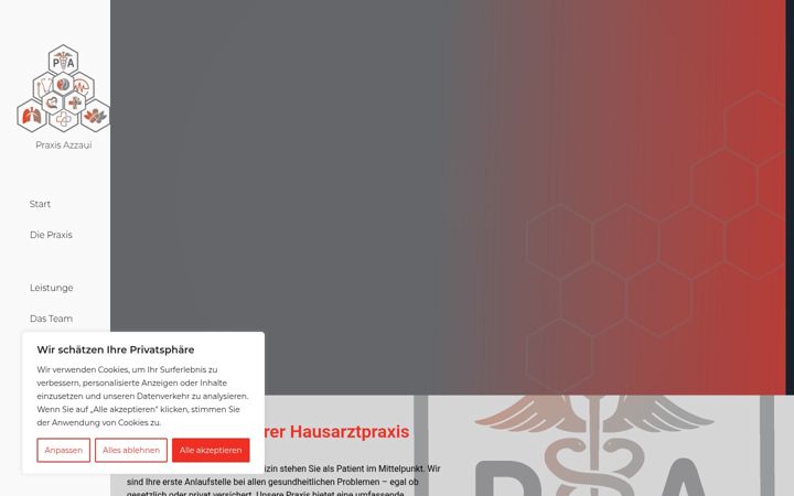 Screenshot of azzaui.de
