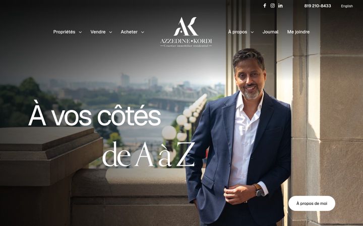 Screenshot of azzkordi.com