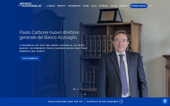 Screenshot of azzoaglio.it