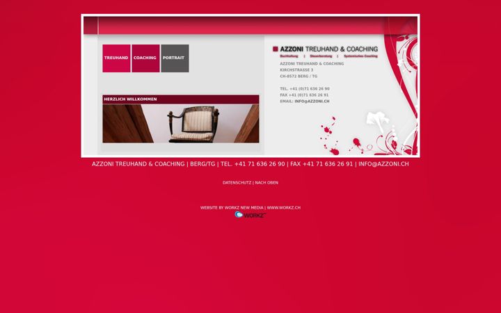 Screenshot of azzoni.ch