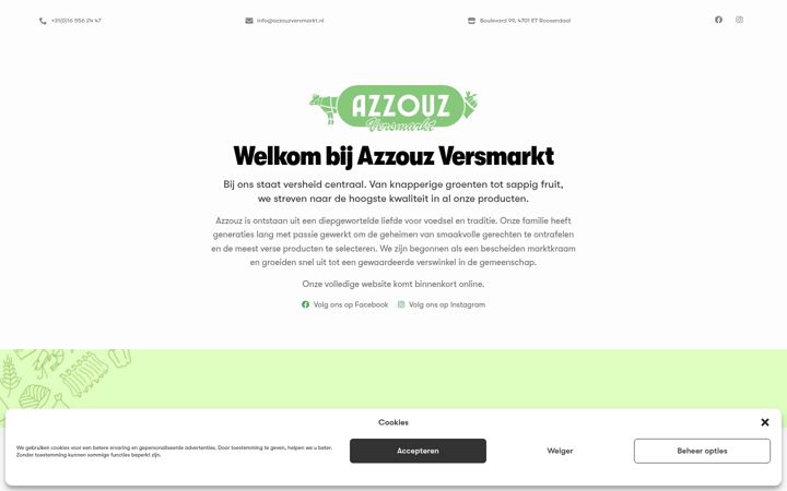 Screenshot of azzouzversmarkt.nl