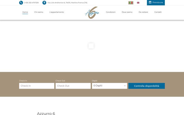 Screenshot of azzurro6.it