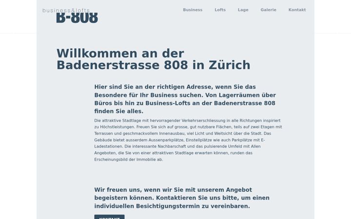 Screenshot of b-808.ch
