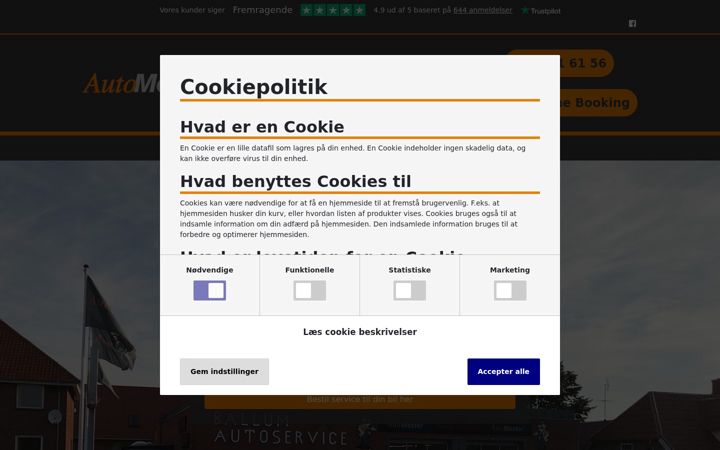 Screenshot of b-a-s.dk
