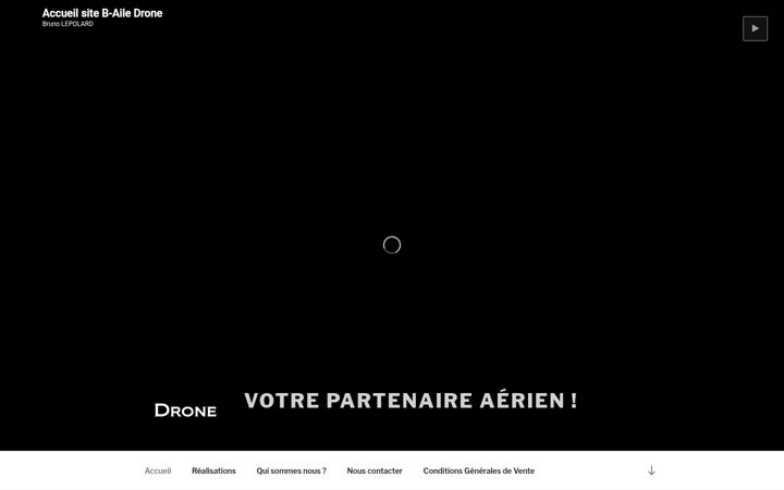 Screenshot of b-ailedrone.fr